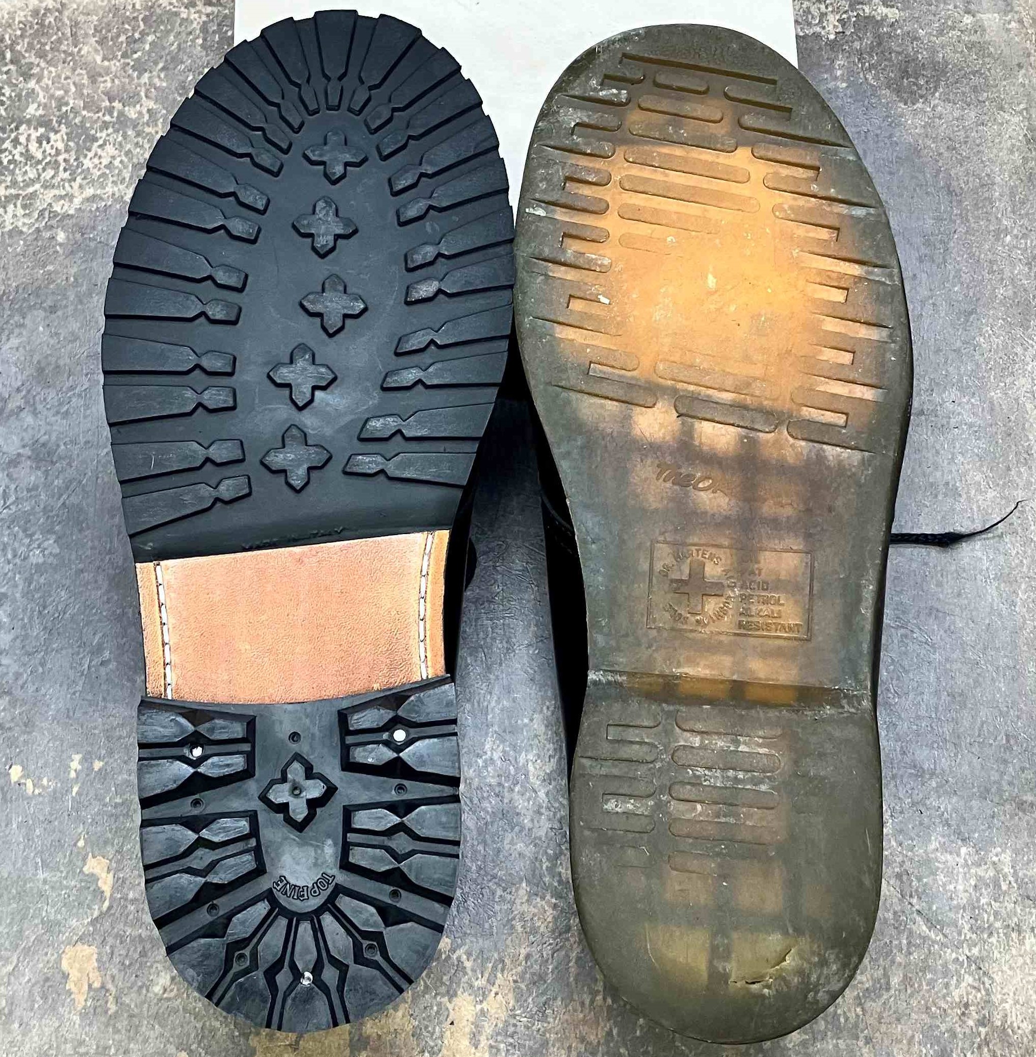 新メニュー！ドクターマーチンのオールソール交換で愛靴を蘇らせる