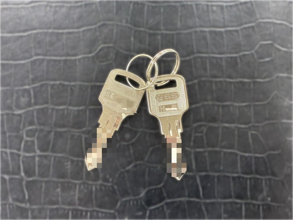 他店で断られたコクヨのロッカーキーの作製画像